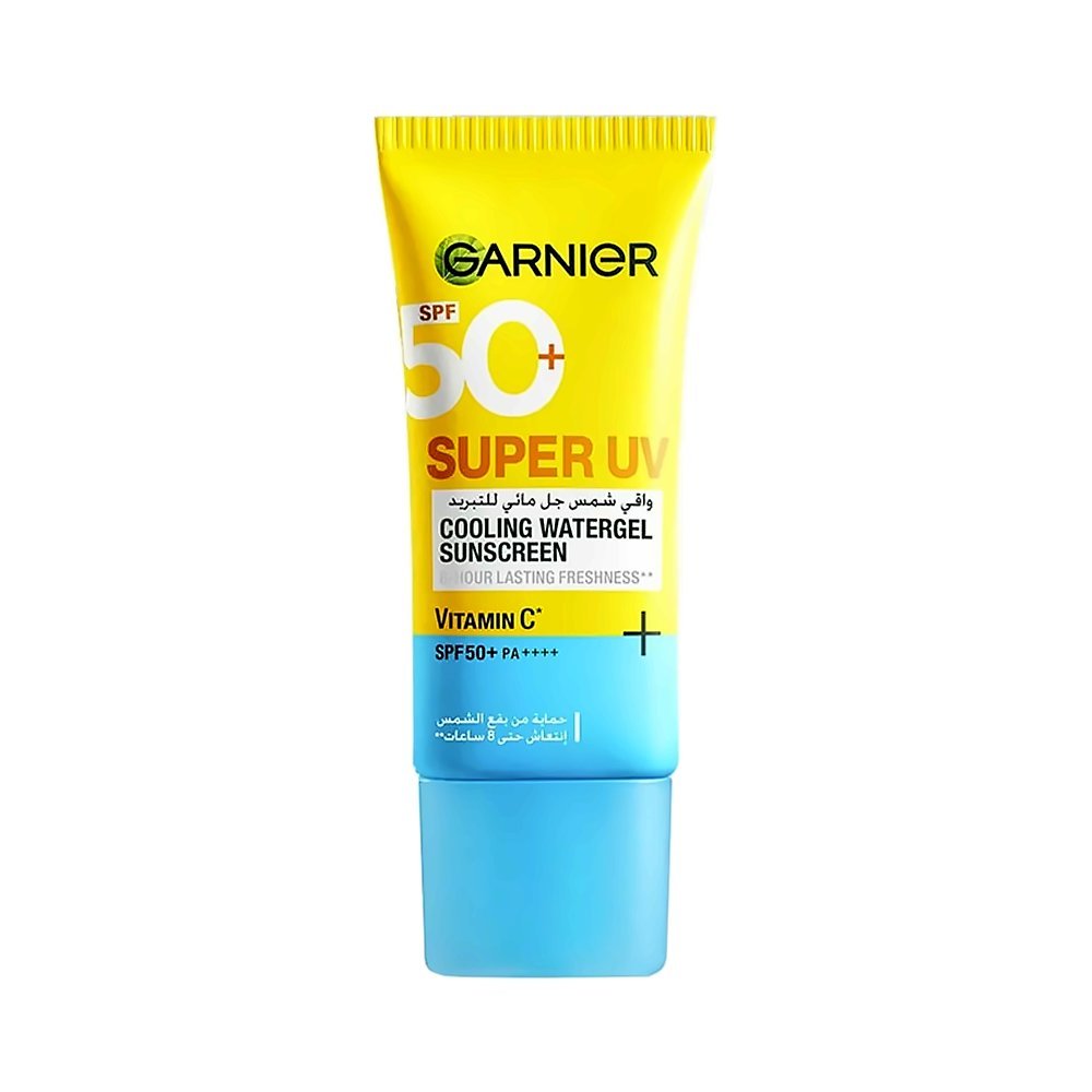 غارنييه سوبر يو في جل مائي مبرد واقي شمس SPF 50+ PA++++ 30 مل
