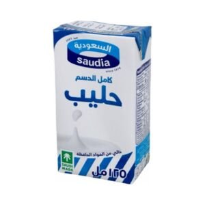 حليب السعوديه ساده 125 مل