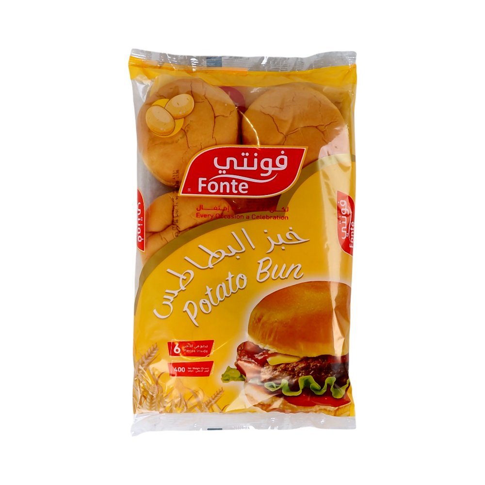 خبز البطاطس فونتي 6 قطع 400 جرام