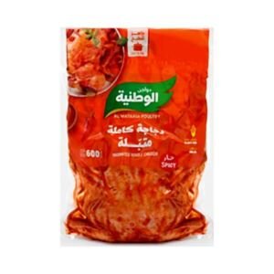 دجاج الوطنيه متبله حار 600 جرام