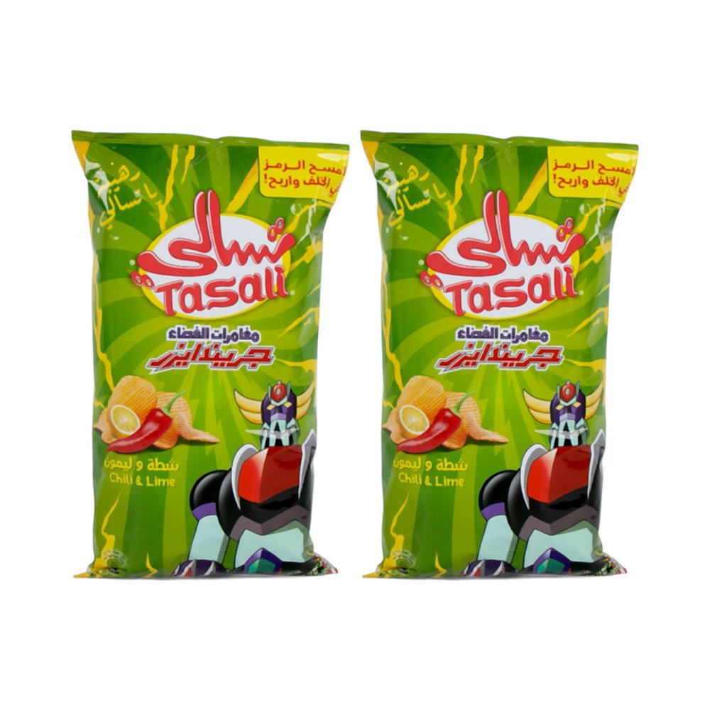 بطاطس تسالي شطة وليمون 155 جرام