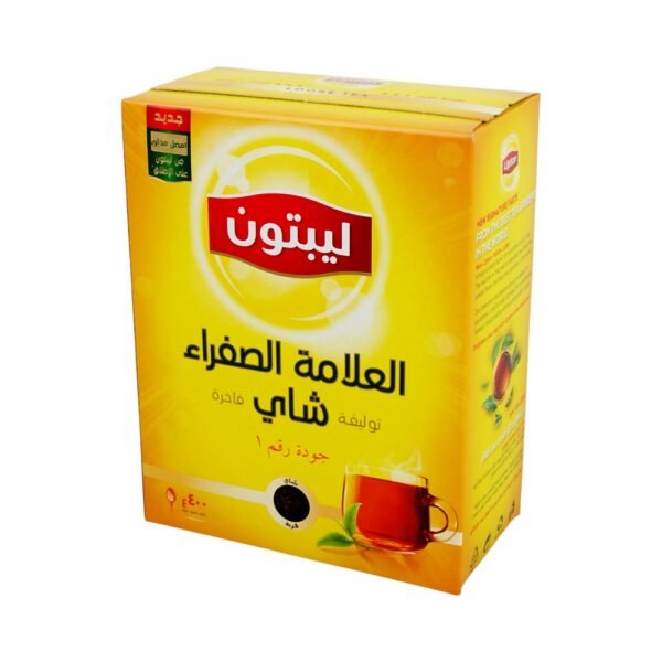 شاي لبتون العلامة الصفراء 400 جرام