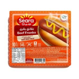 سيارا نقانق بقري 10 قطع 340 جم