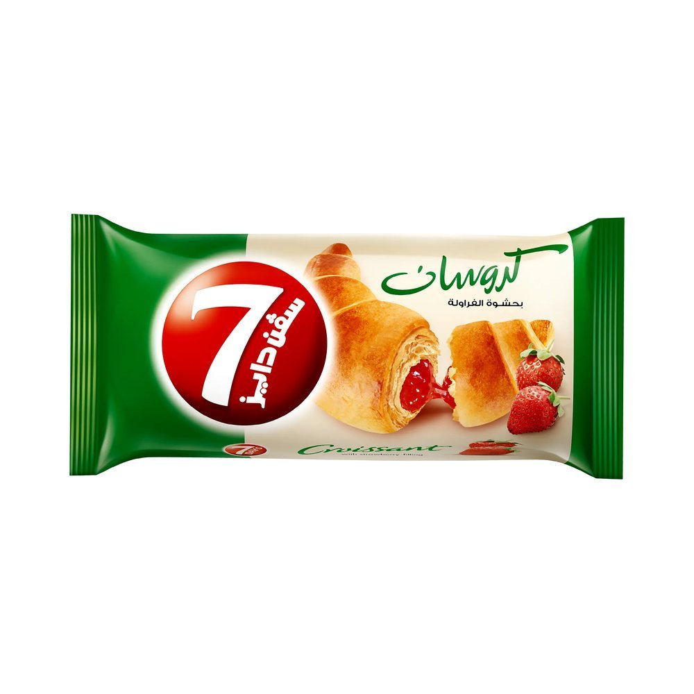 سفن دايز كرواسون بالفراولة 55 جم