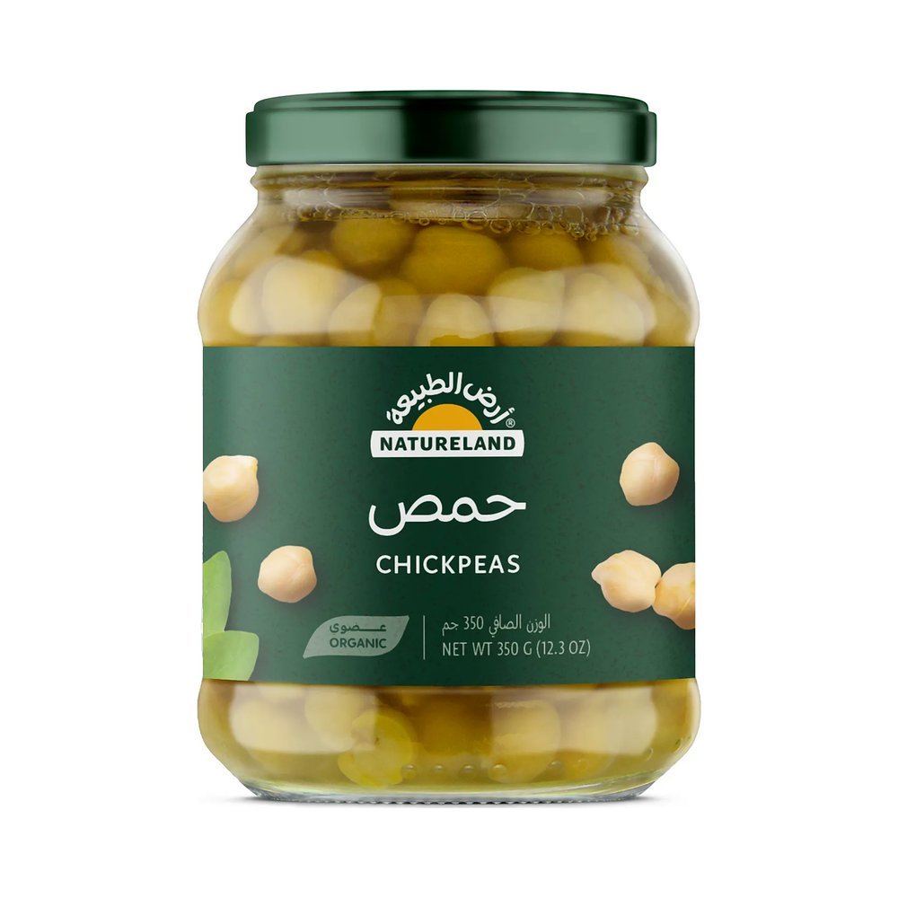 أرض الطبيعة حمص عضوي 350 جم