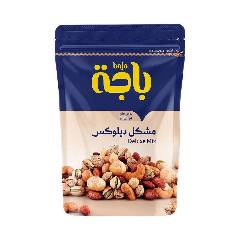 باجه مشكل مكسرات فاخر بدون ملح 120جم
