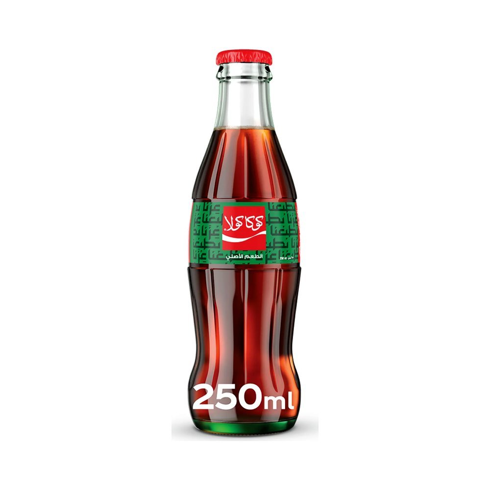 كوكاكولا مشروب غازي زجاج 250 مل