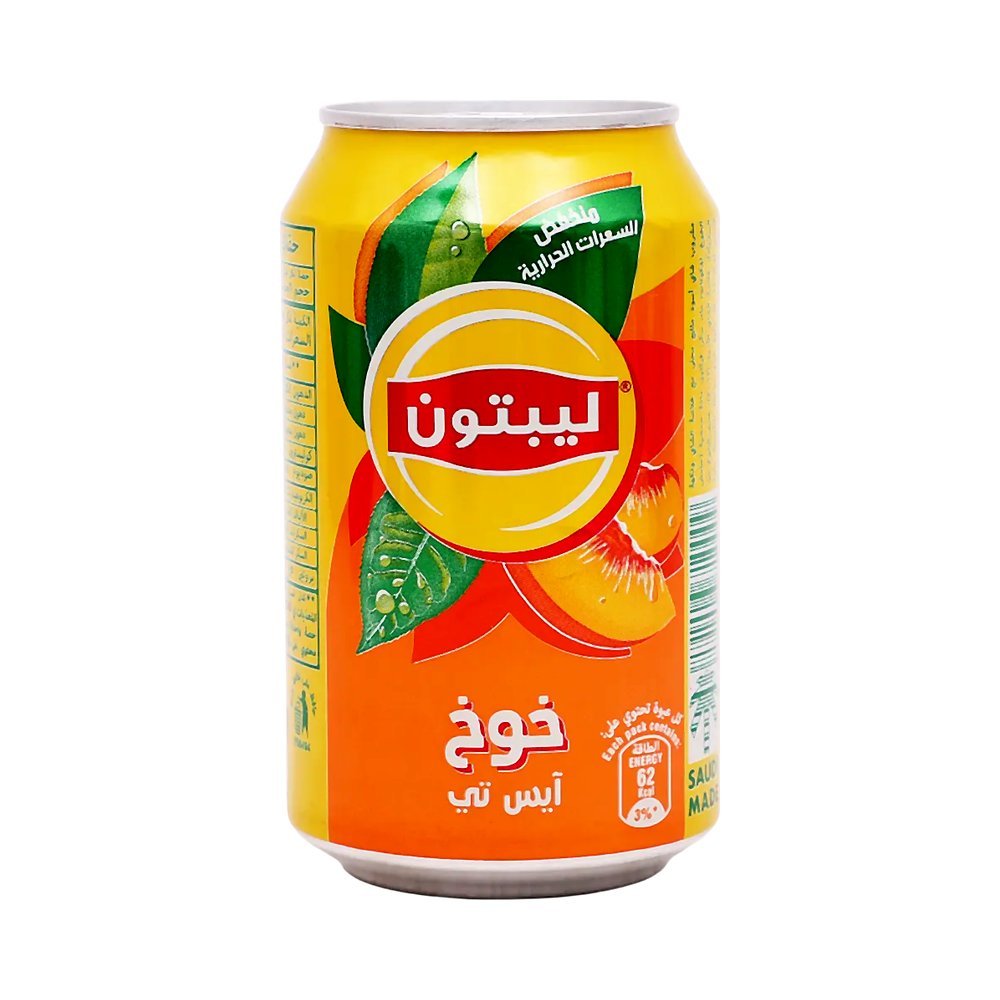 ليبتون أيس تي بنكهة الخوخ 320 مل