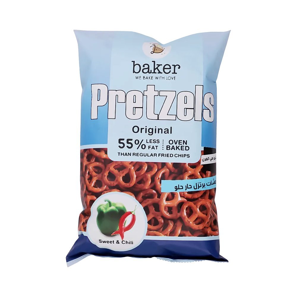 بيكر بريتزل حار حلو 275 جم