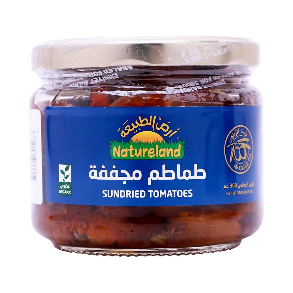 ارض الطبيعة طماطم مجففة عضوي 300 جم