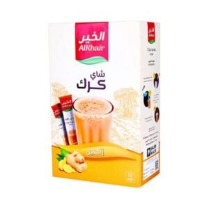 الخير شاي كرك بالزنجبيل 12 ظرف 264 جم