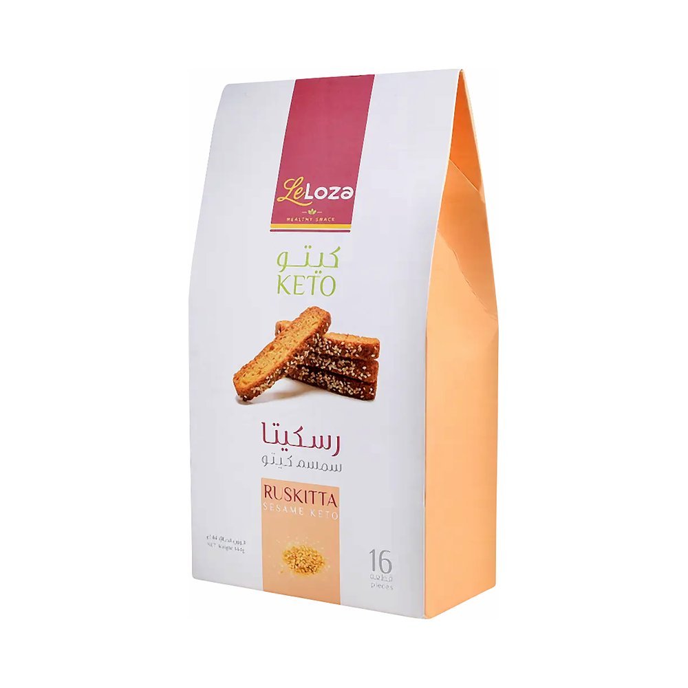 لي لوزا رسكيتا كيتو سمسم 144 جم