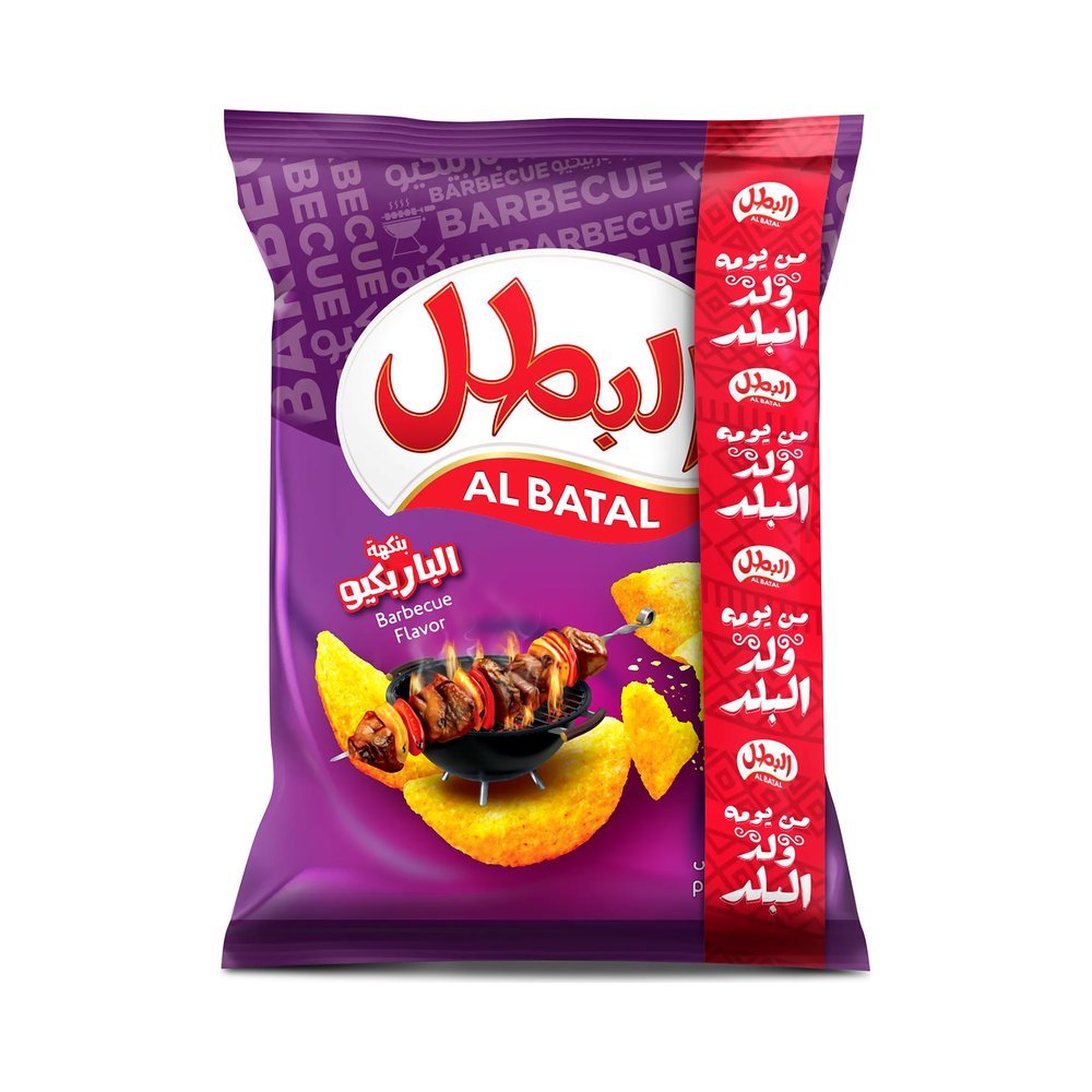 البطل بطاطس الباربكيو 110 جم