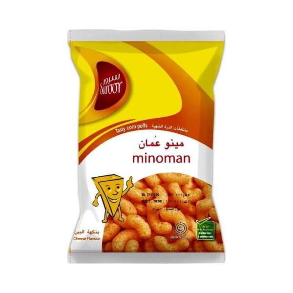 مينوعمان بفك بالجبنة 70 جم