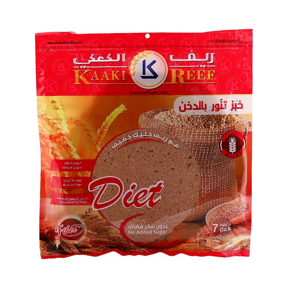 ريف كعكي خبز تنور بالدخن 7 حبات