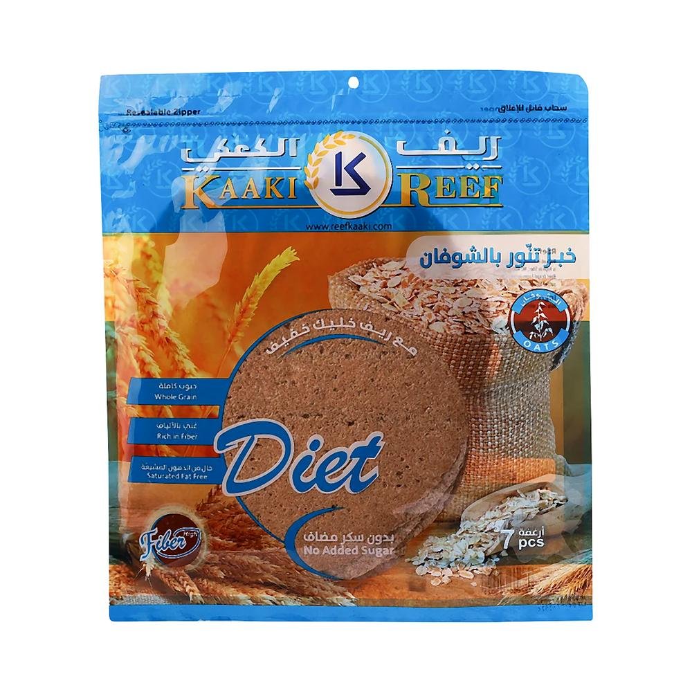 ريف كعكي خبز تنور بالشوفان 7 حبات