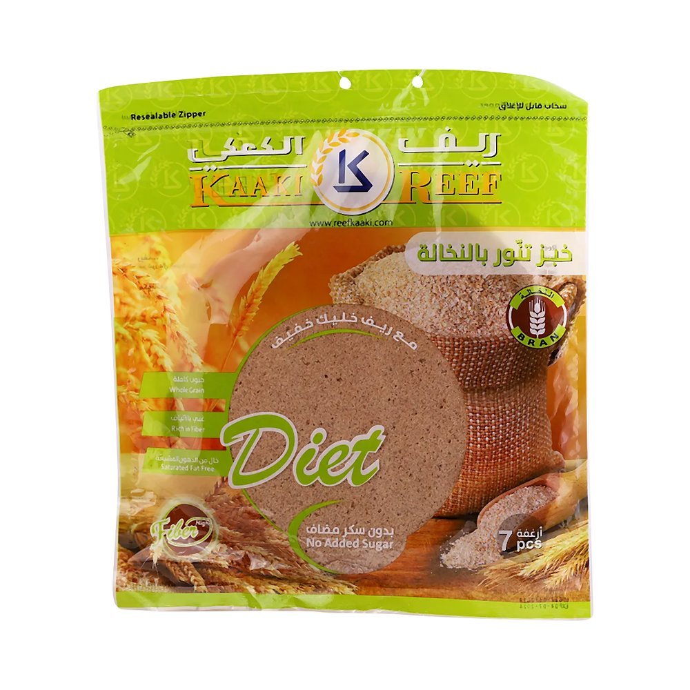 ريف كعكي خبز تنور بالنخالة 7 حبات
