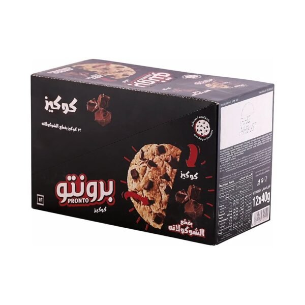 برنتو كوكيز شوكو 12 حبة 40 جم