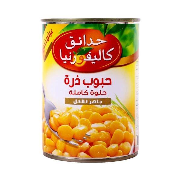 حدائق كاليفورنيا حبة ذرة حلوة كاملة 400 جم