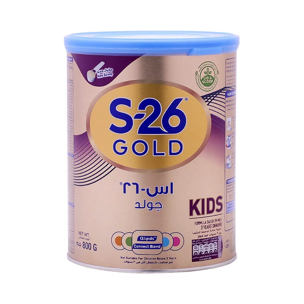 إس26 جولد كيدز حليب أطفال المرحلة الرابعه 800 جم
