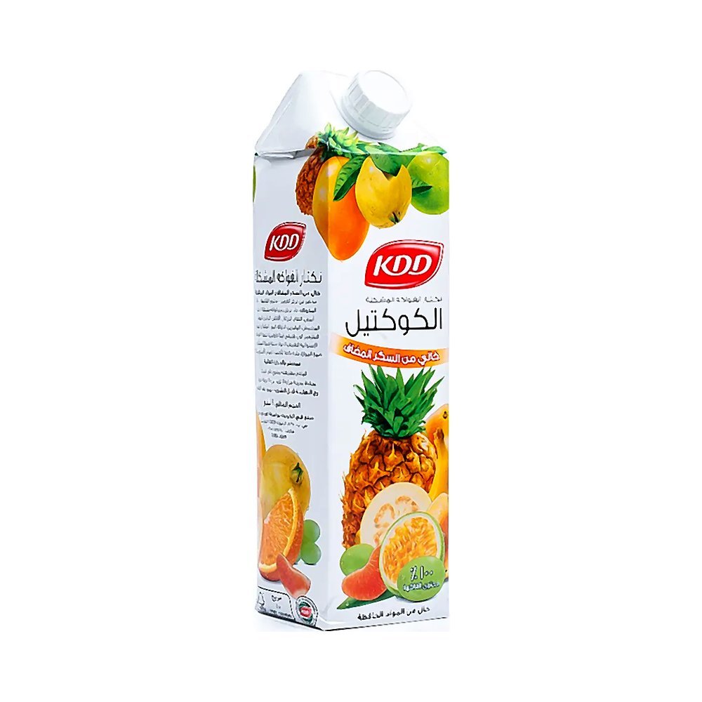 كي دي دي نكتار الفواكه المشكلة كوكتيل 1 لتر