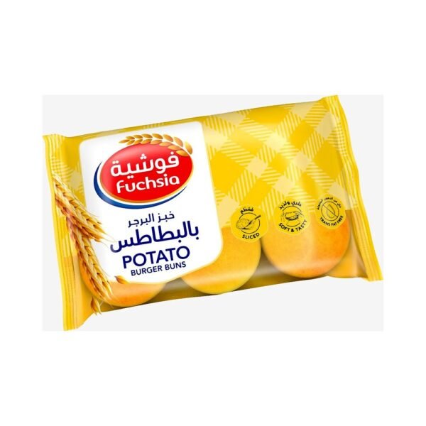 فوشية خبز البرجر بالبطاطس 390 جم