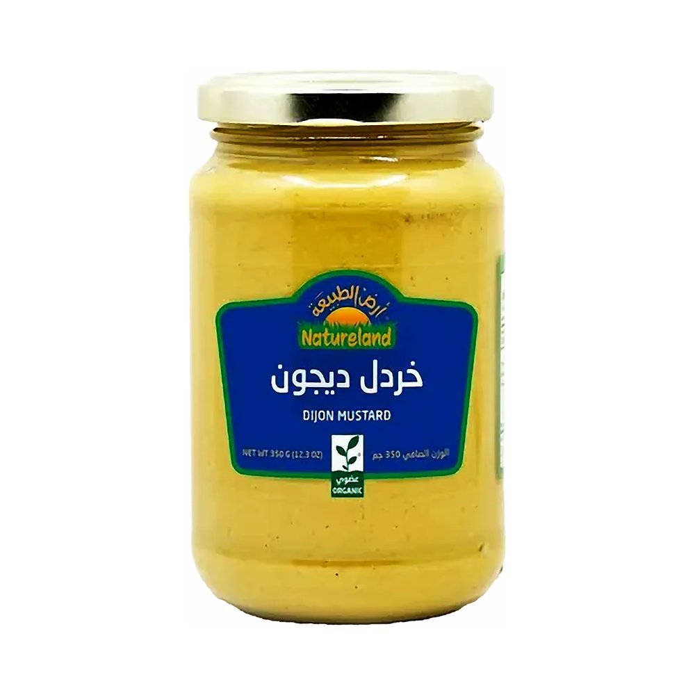 أرض الطبيعة خردل ديجون عضوي 350 جم