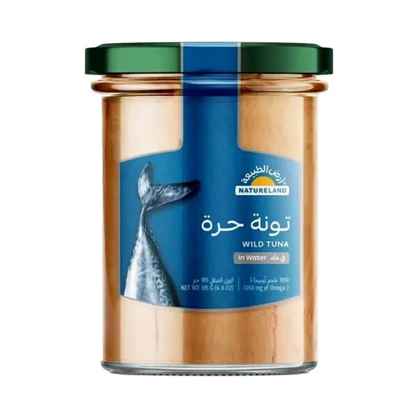 أرض الطبيعة تونة حرة في ماء عضوي 195 جم