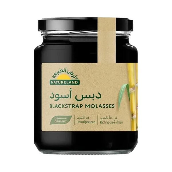 أرض الطبيعة دبس أسود عضوي 550 جم