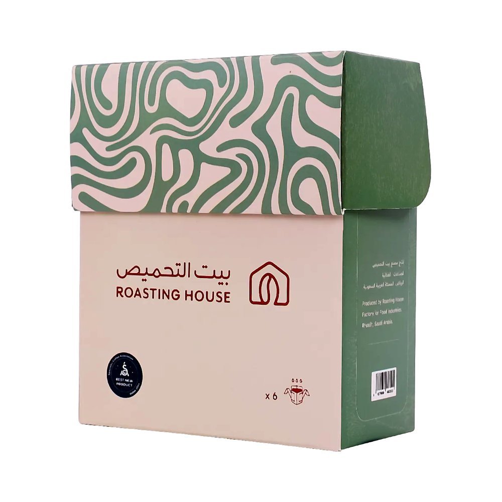 بيت التحميص أظرف قهوة 6 أظرف 15 جم