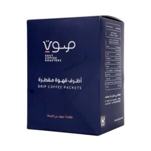 صوت أظرف قهوة مقطرة متنوعة 5 أظرف 15 جم