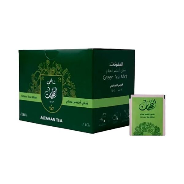 الطحان شاي اخضر نعناع 25 كيس 50 جم