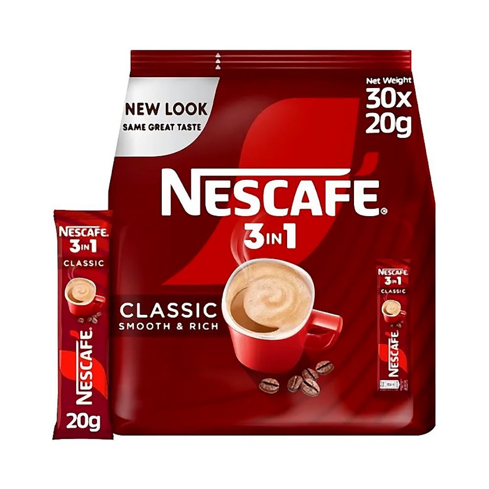 نسكافيه 3 في 1 كلاسيك 30 حبة 20 جم