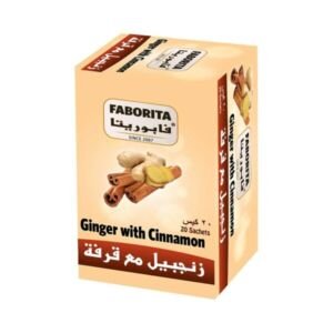 فابوريتا أعشاب زنجبيل قرفة 20 كيس 2 جم