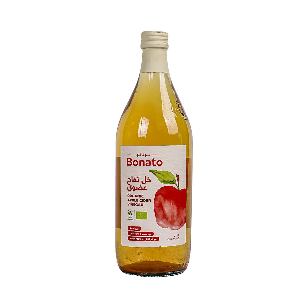 بوناتو خل تفاح عضوي 1 لتر