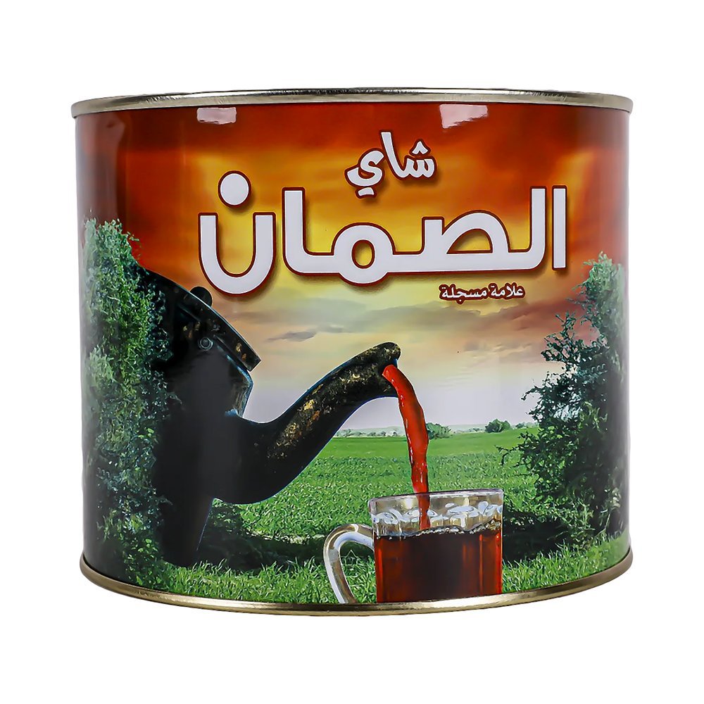 الصمان شاي احمر علب دائري 360 جم