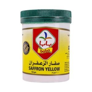 بابا ملون طعام صفار الزعفران 100جم