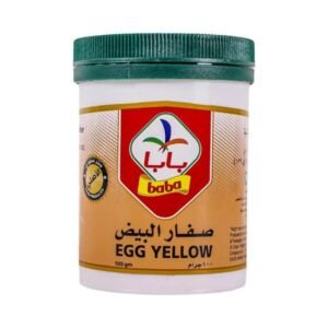 بابا ملون طعام صفار البيض 100جم