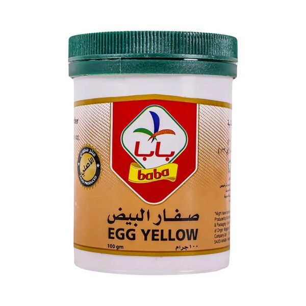 بابا ملون طعام صفار البيض 100جم