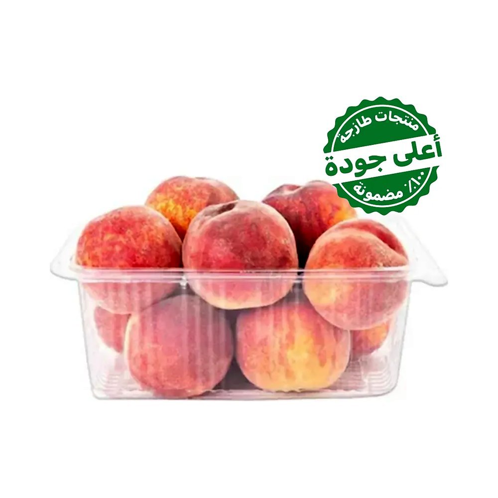 خوخ دراق مستورد علبة 500 جم تقريبًا