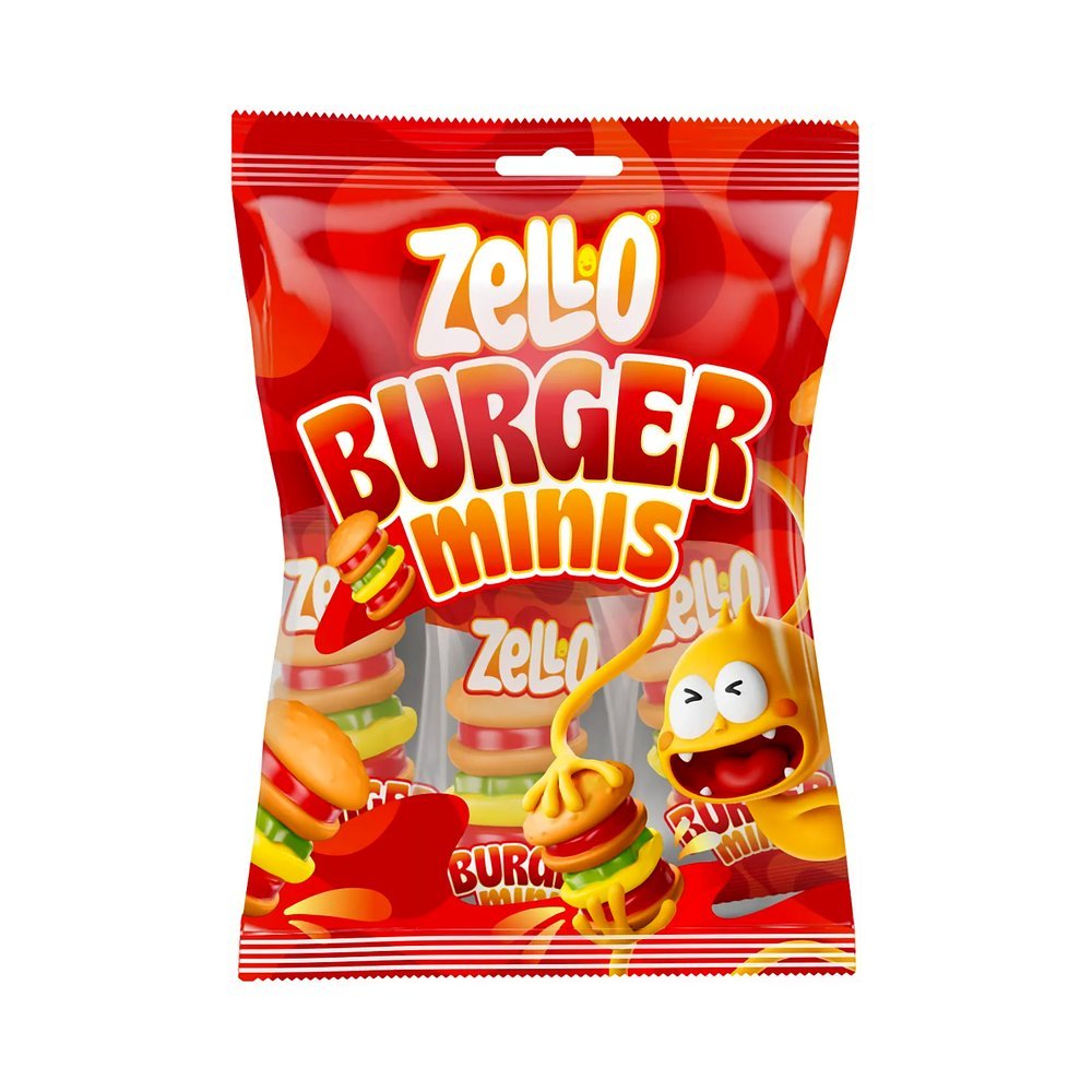 زيلو حلاوة جيلي برجر 72 جم