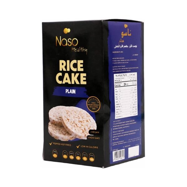 ناسو هيلثي توست الأرز بطعم الأرز الأصلي نباتي وخالي من الجلوتين 100 جم