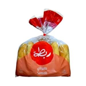 ربطة خبز صامولي أبيض 6 حبات