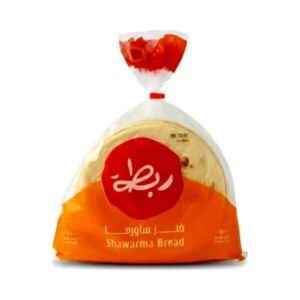 ربطة خبز عربي أبيض 8 حبات