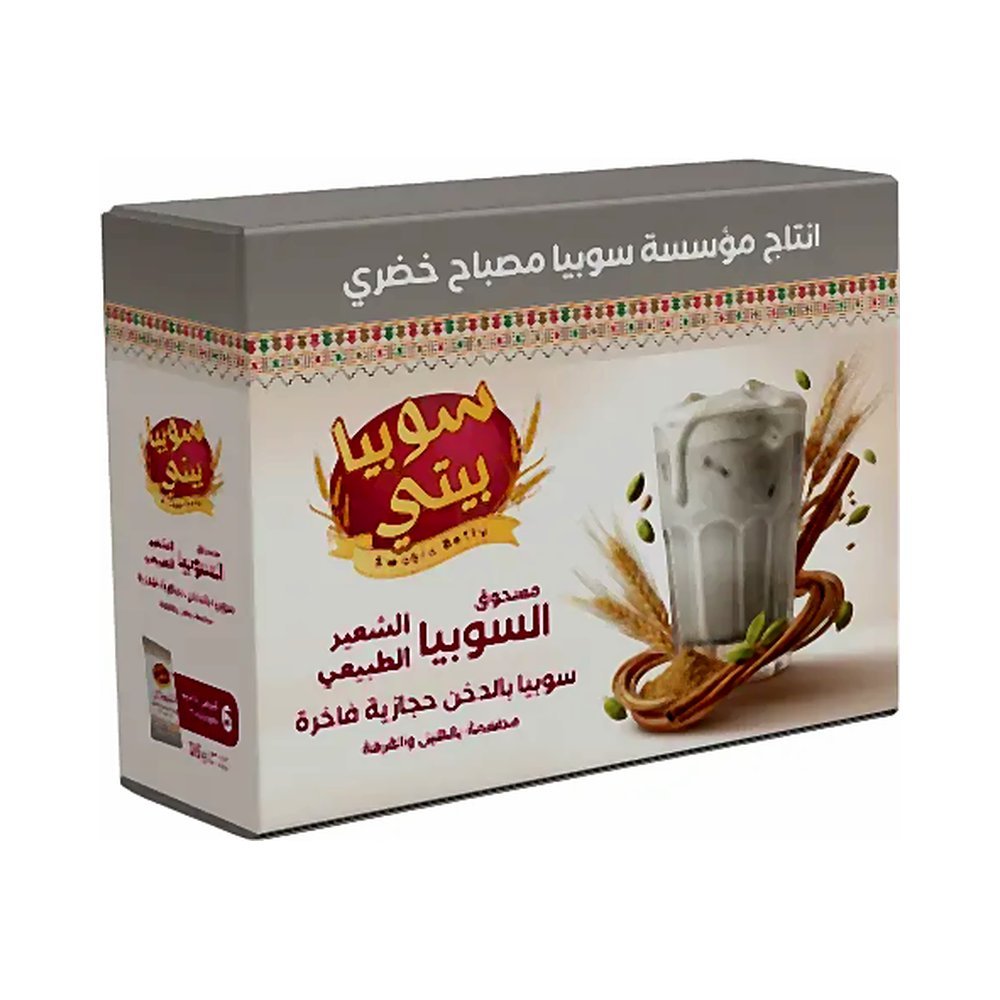 خضري سوبيا مشروب بودره شعير بالدخن 6 كيس