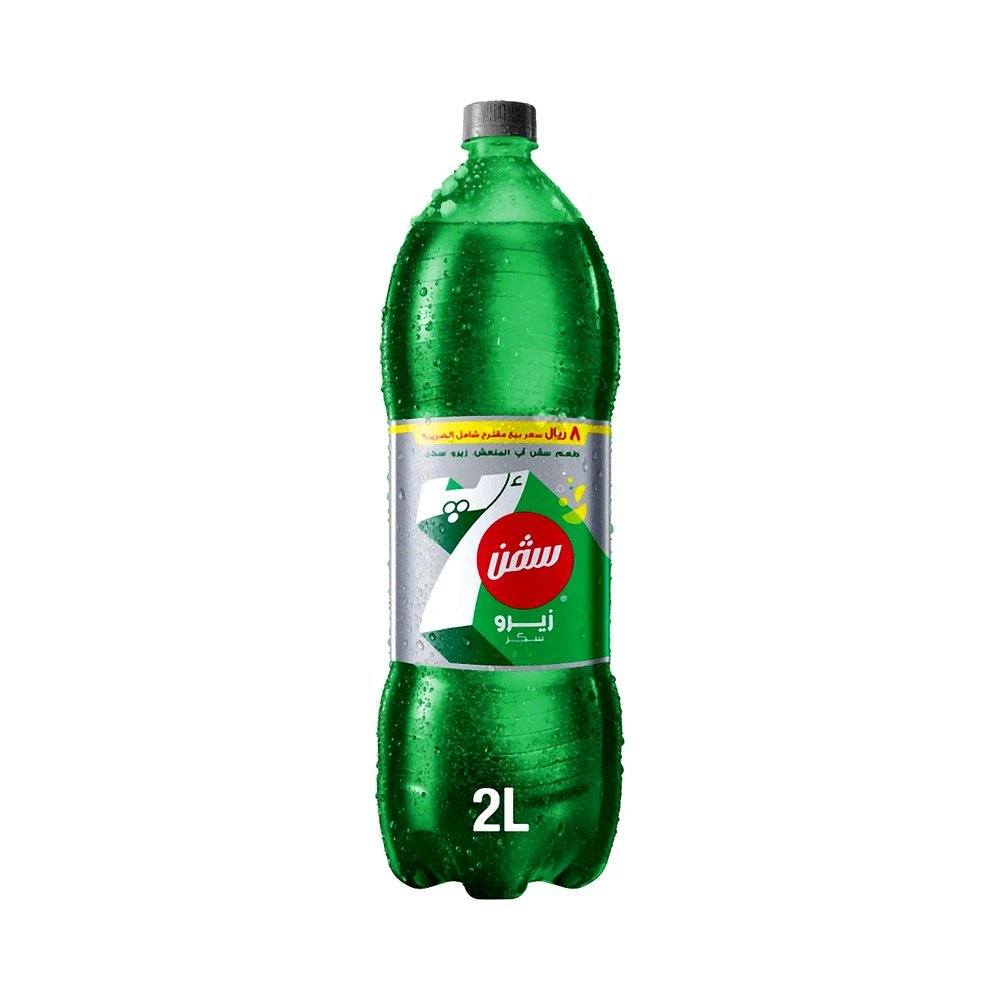 سفن اب زيرو مشروب غازي 2 لتر