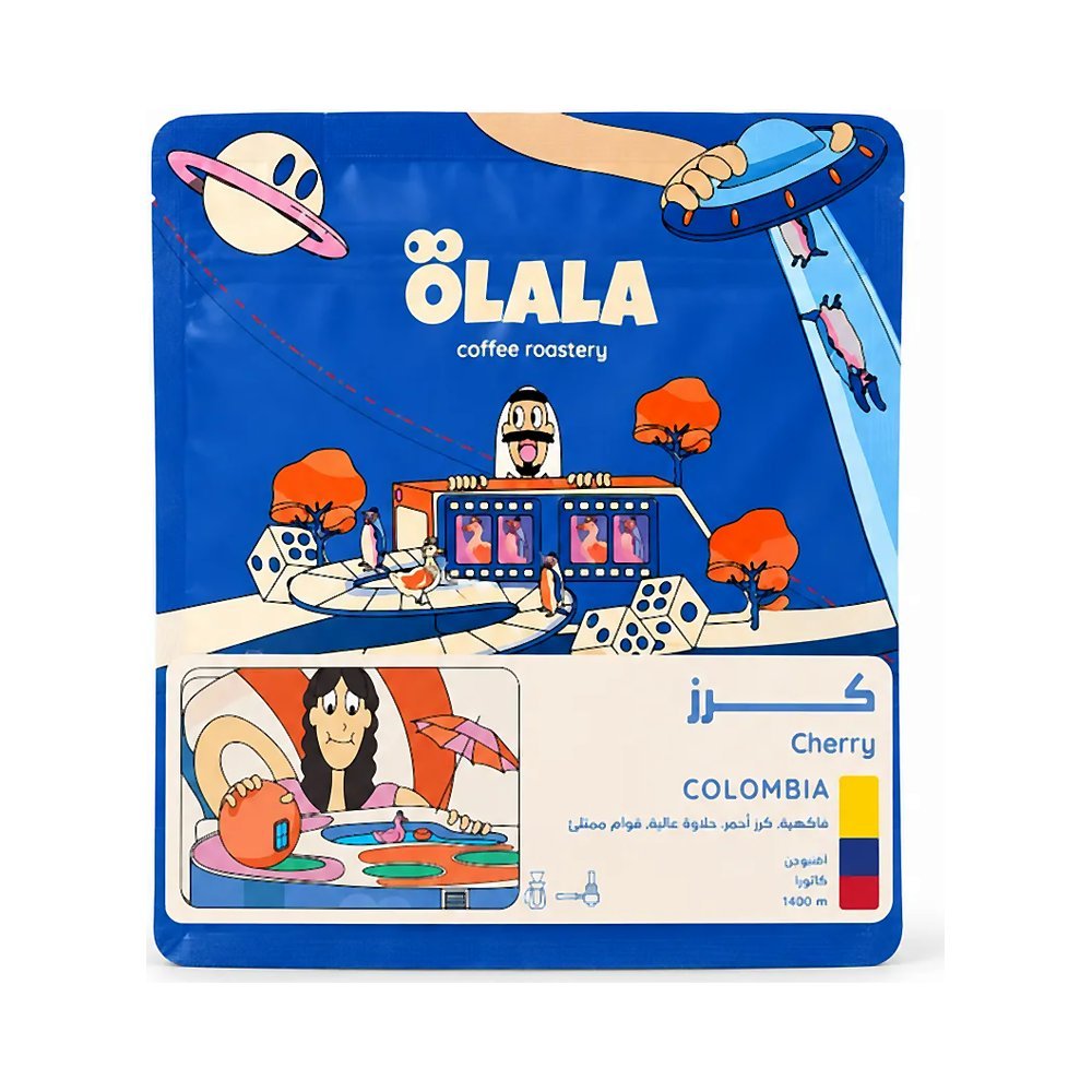 أولالا كولومبيا كرز أنفيوجن فلتر وإسبريسو 125 جم