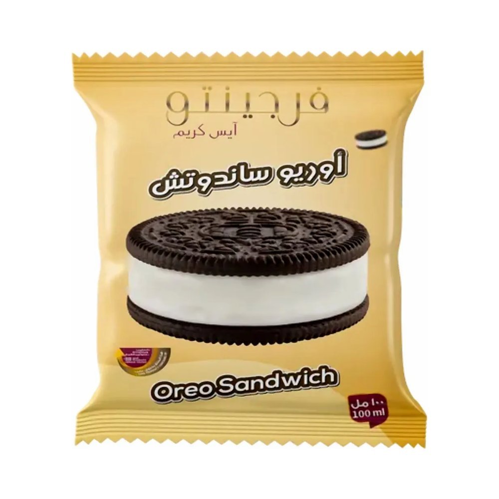 فرجينتو ايسكريم اوريو ساندويتش 100 مل