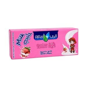 الري حليب فراولة 18 حبه 125 مل