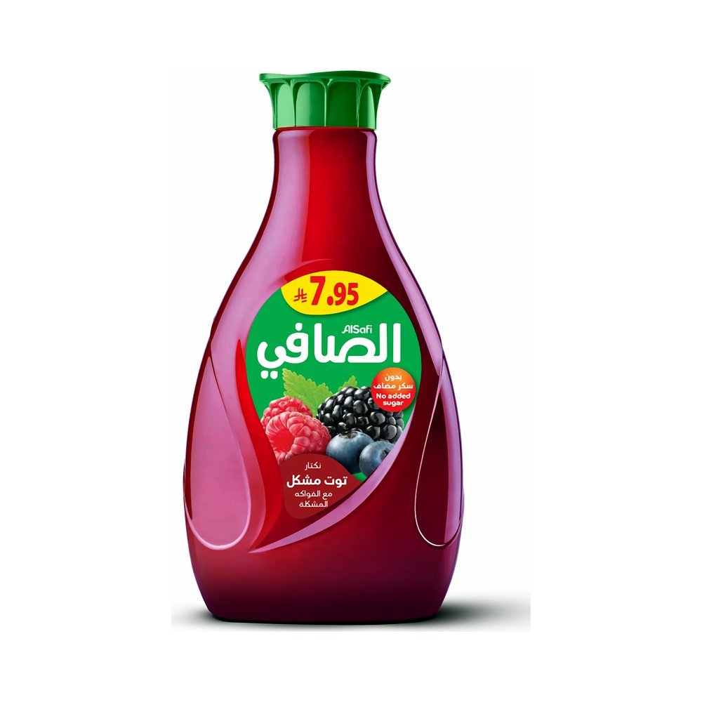 الصافي نكتار توت مشكل و فواكهه مشكلة 1.4 لتر
